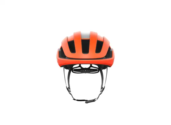 POC Omne Beacon MIPS road helmet Fluorescent Orange Matt/Uranium Black Matt