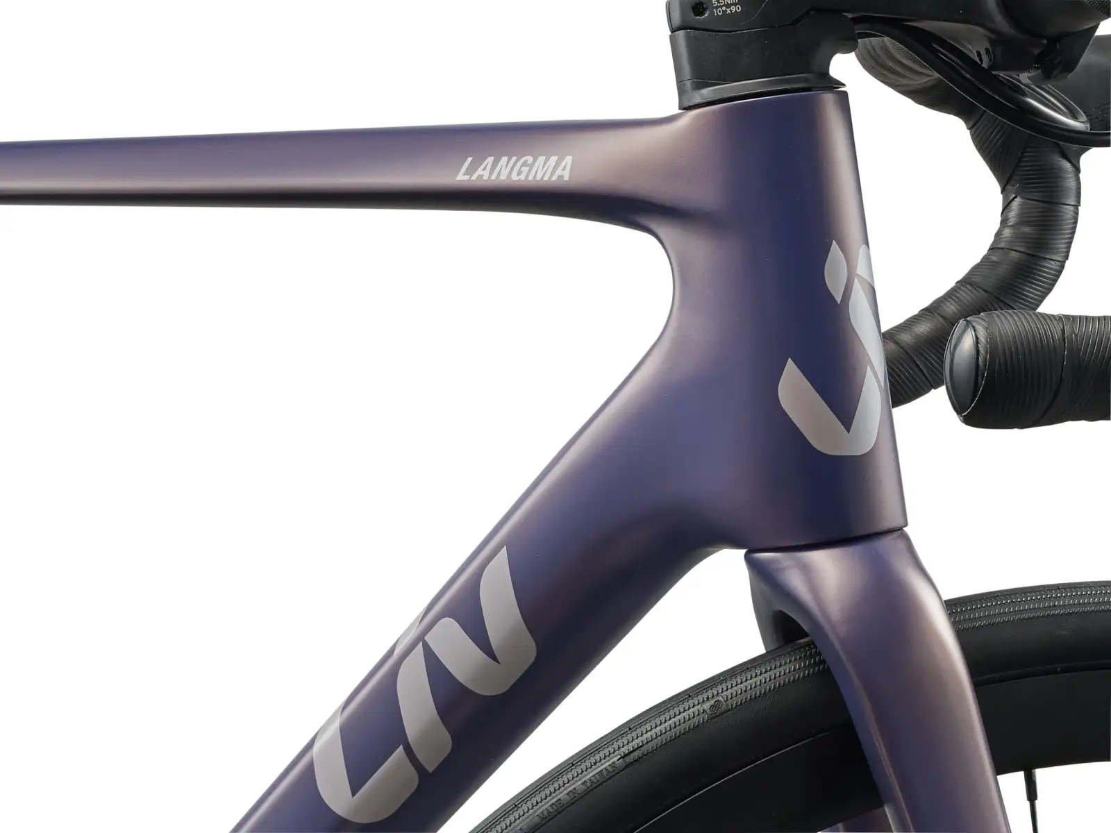 Liv Langma Advanced 1 QOM road bike Meteorite Mist