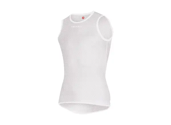 Castelli Pro Mesh 2.0 functional sleeveless shirt White