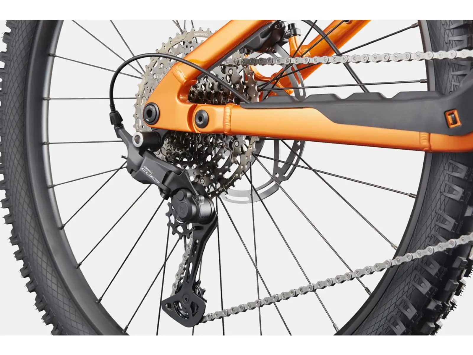 Cannondale Moterra 4+ full-suspension e-bike Tiger Eye