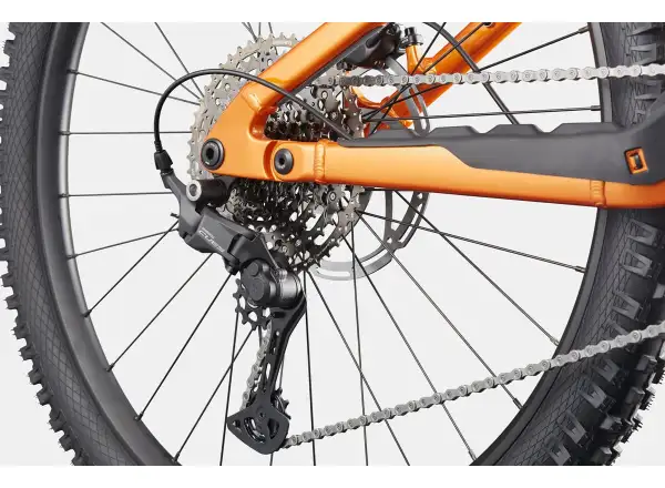 Cannondale Moterra 4+ full-suspension e-bike Tiger Eye