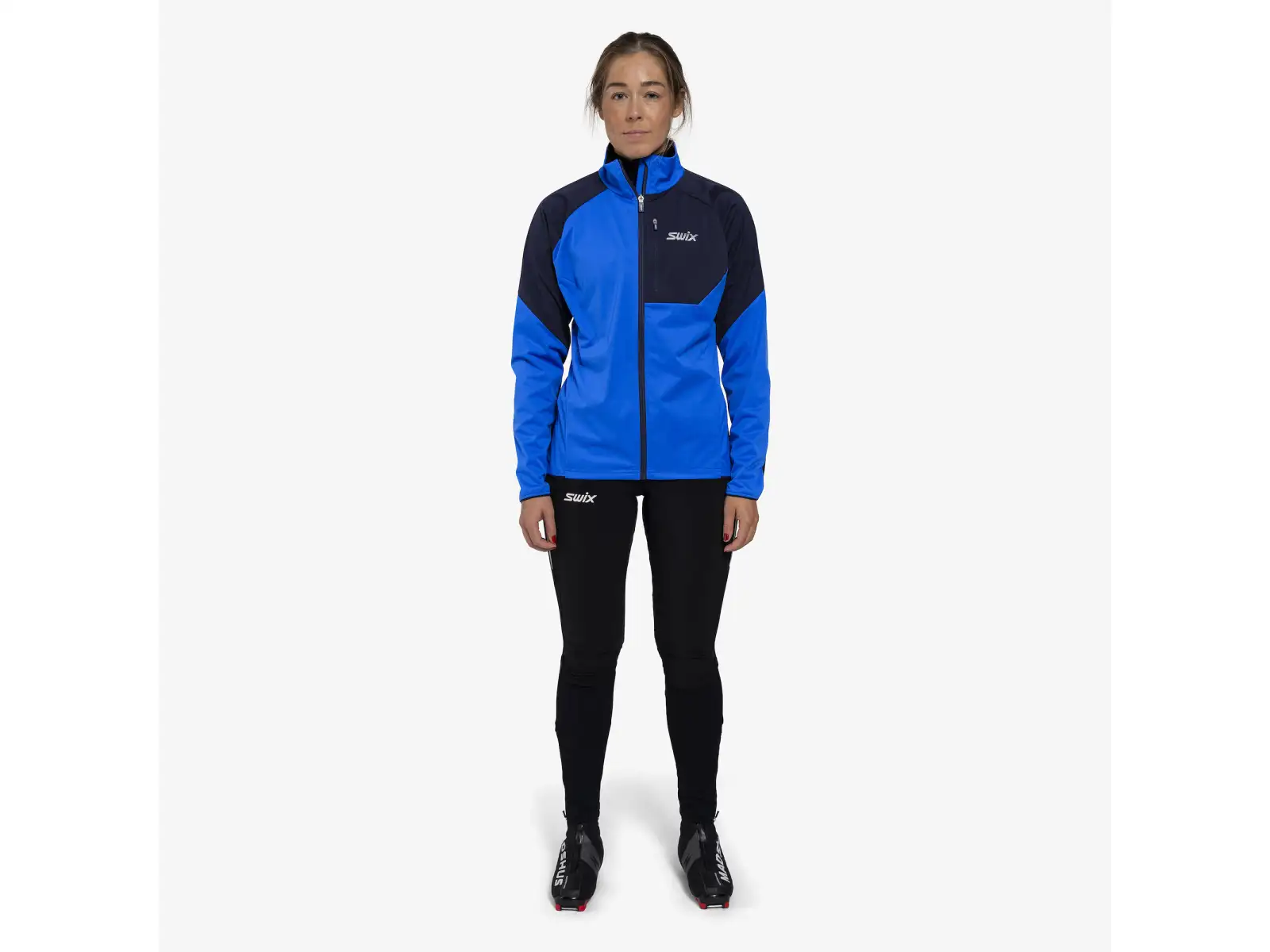 Swix Focus Wind women's jacket Blue