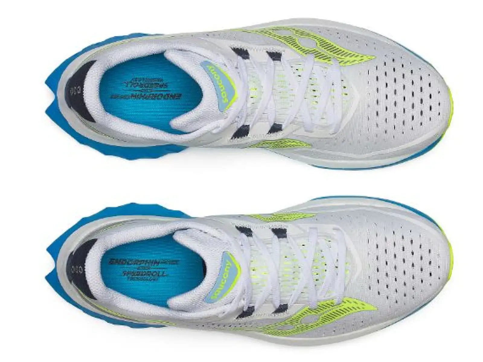 Saucony Endorphin Speed 4 men's shoes White/Viziblue
