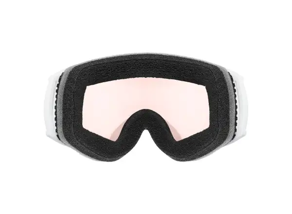 Uvex Vitorious Small V ski goggles white matt/rose - clear