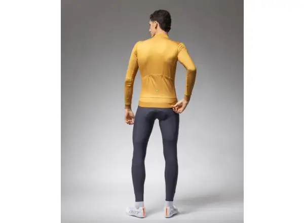 Alé PR-E Follow Me 2.0 men's insulated jersey long sleeve Kashmir Yellow