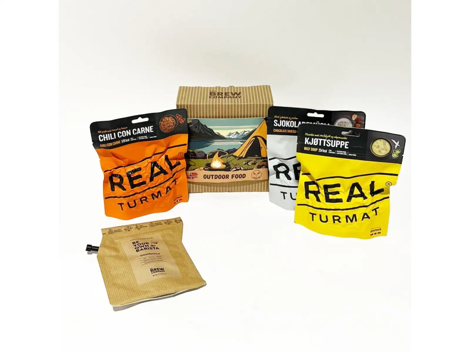 Real Turmat Outdoor Food gift pack classic small