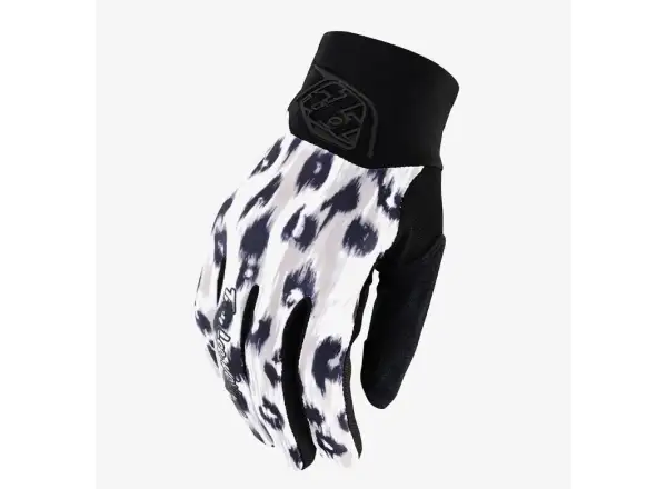 Troy Lee Designs Luxe Wild Cat women's gloves white