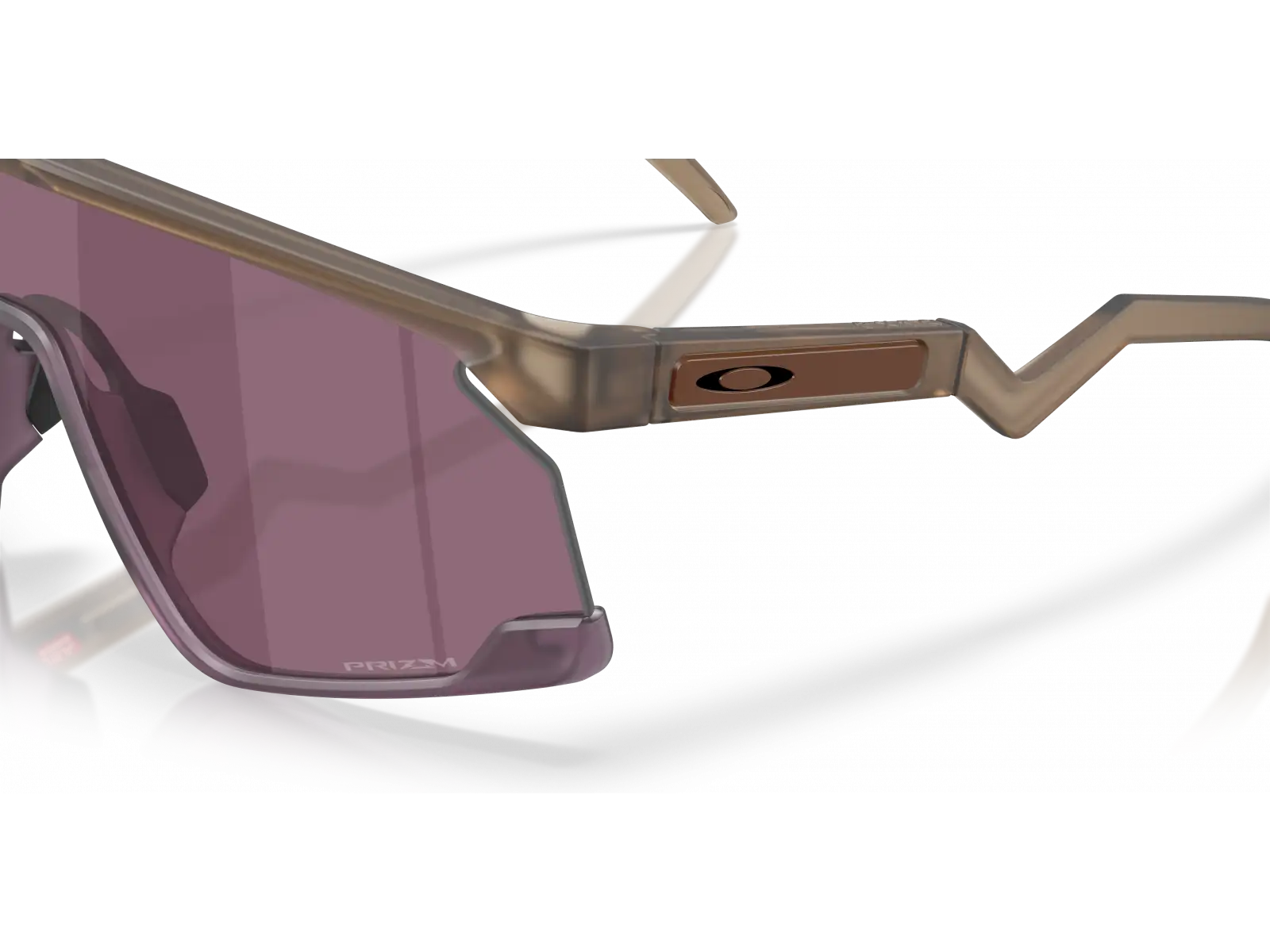 Oakley BXTR glasses Matte Brown Smoke/Prizm Road Black