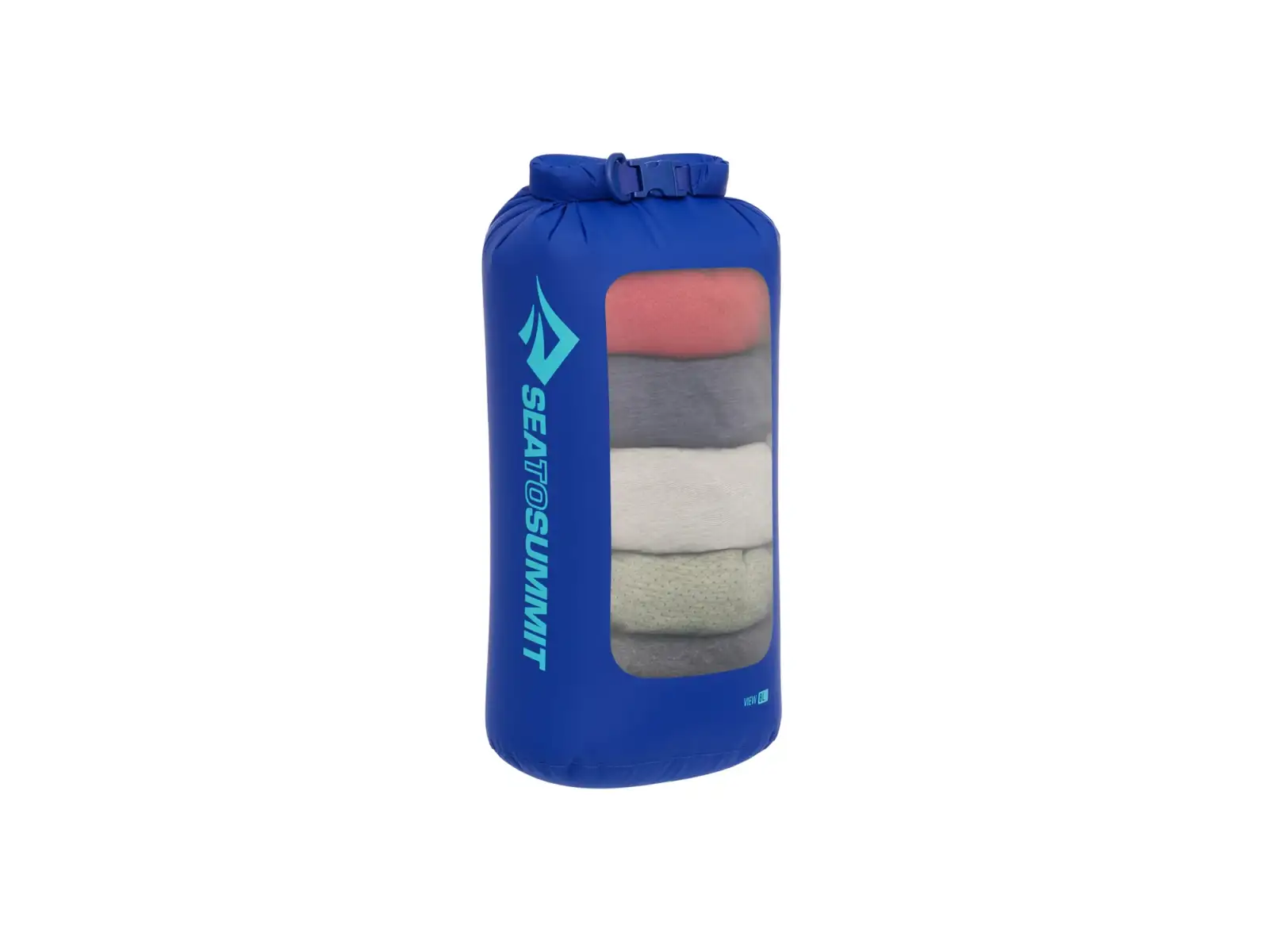 Sea to Summit Lightweight Dry Bag waterproof bag with window 13L Surf Blue