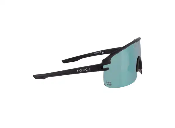 Force Epic cycling glasses black/blue mirrored lens