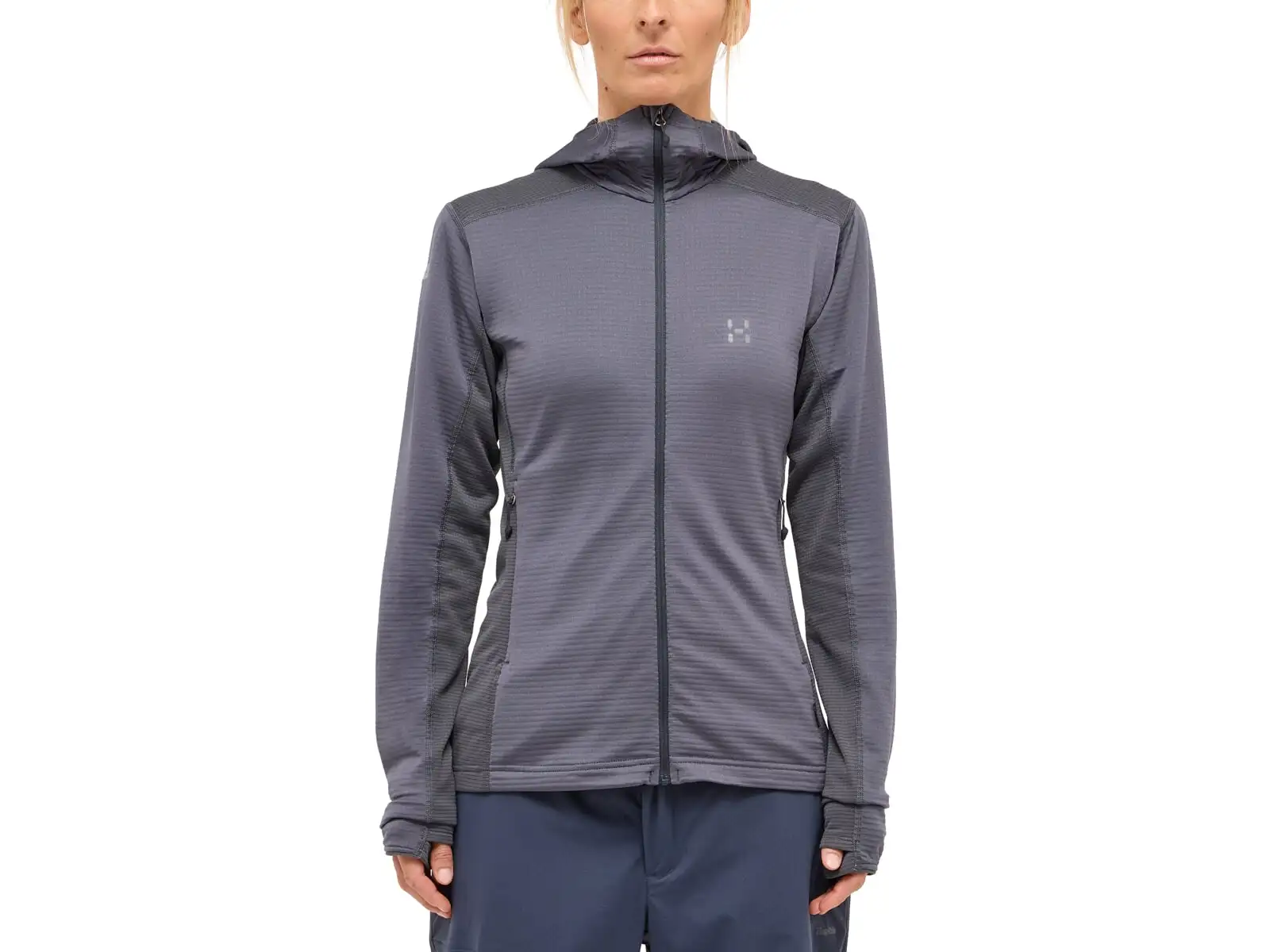 Haglöfs L.I.M Mid Multi Hood women's hoodie dark grey