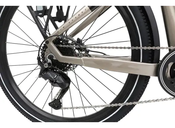 Apache Rio Grande 3 MX 720 Wh step-through e-bike Cappuccino