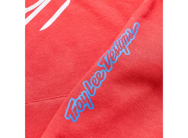 Troy Lee Designs Badge kids hoodie Scarlet