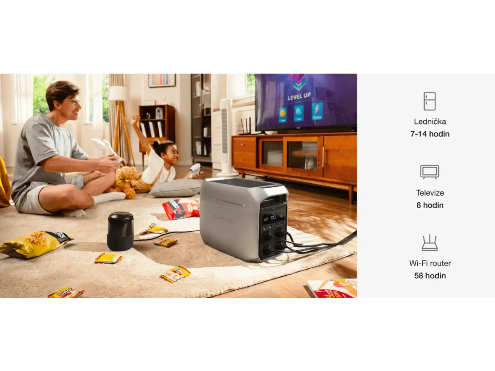 EcoFlow Delta 3 charging station