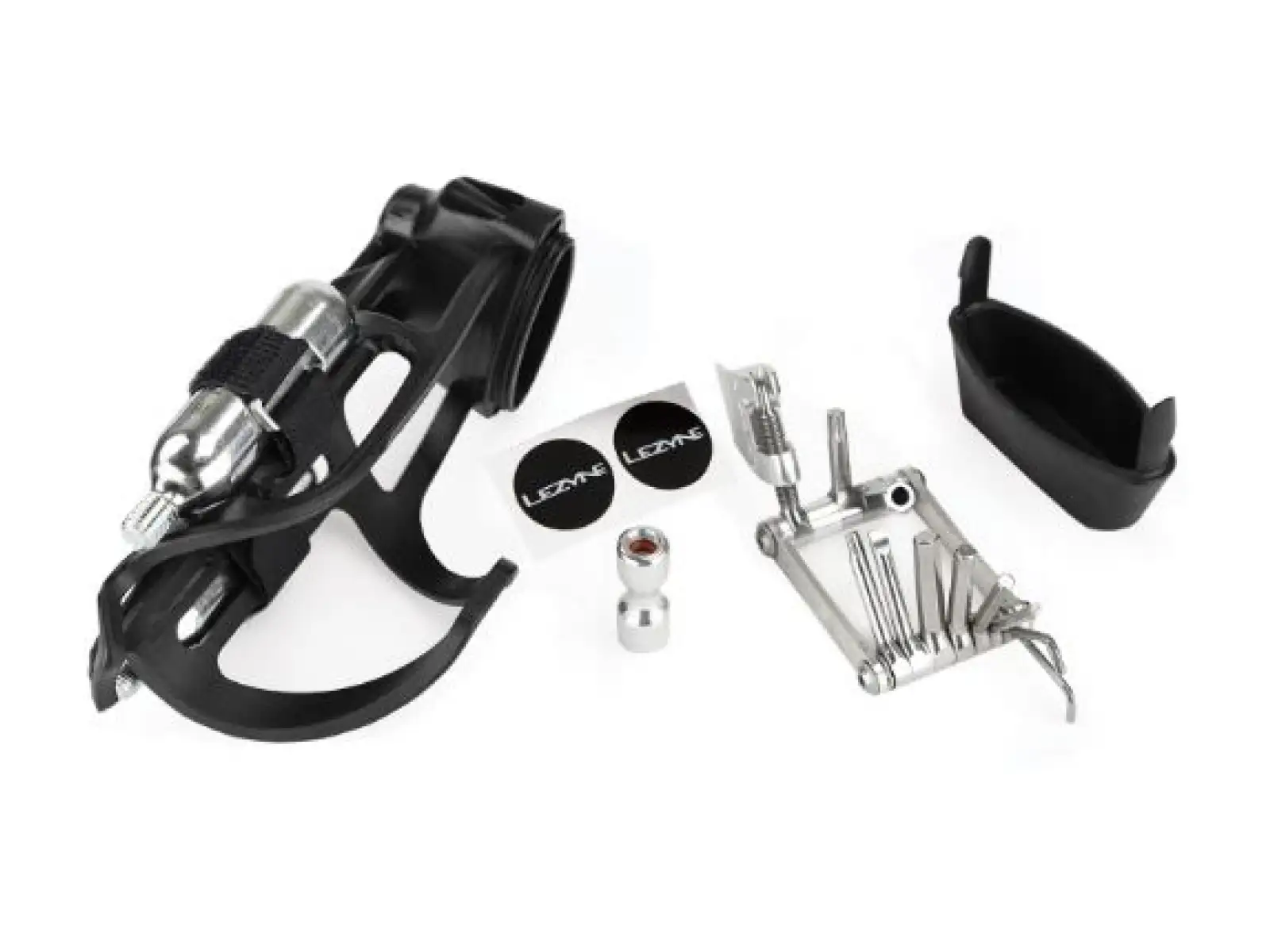 Lezyne Flow Storage Cage bottle cage black