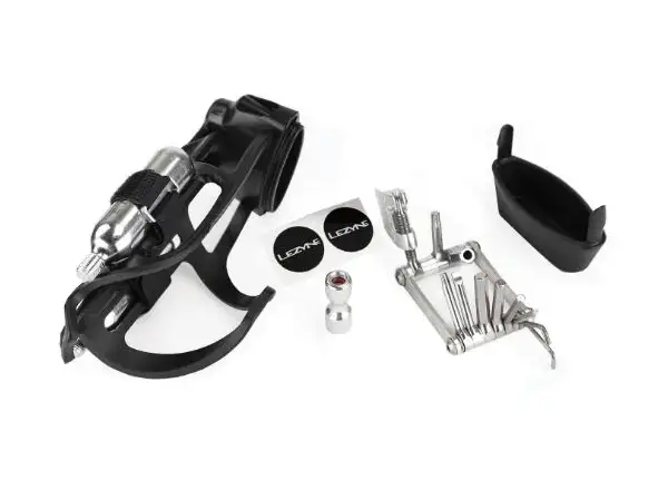 Lezyne Flow Storage Cage bottle cage black