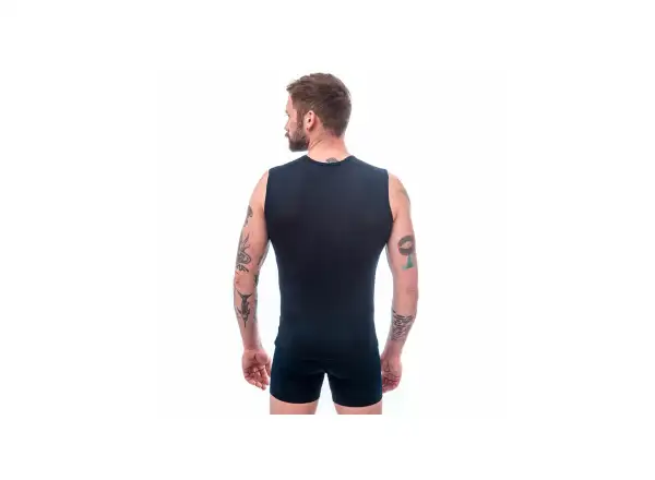 Sensor Coolmax Air men's sleeveless shirt Deep Blue