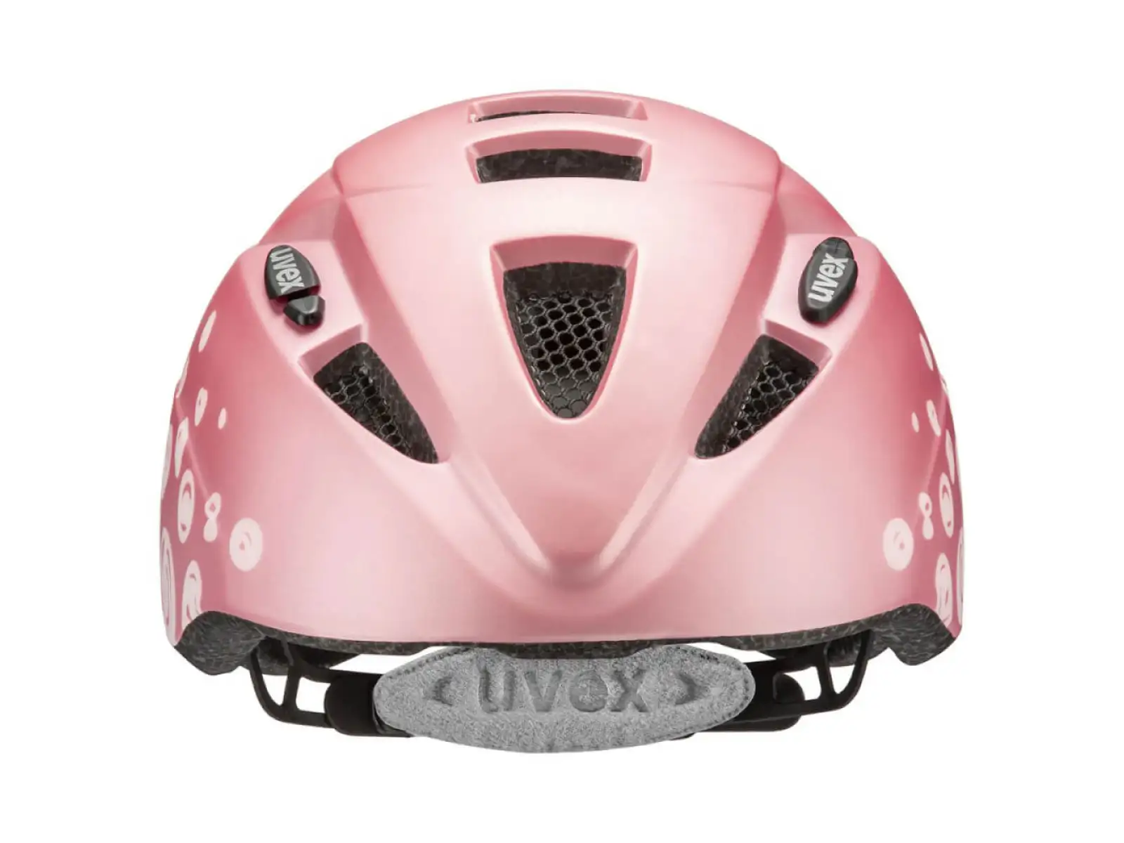 Uvex Kid 2 CC helmet Pink Polka Dots