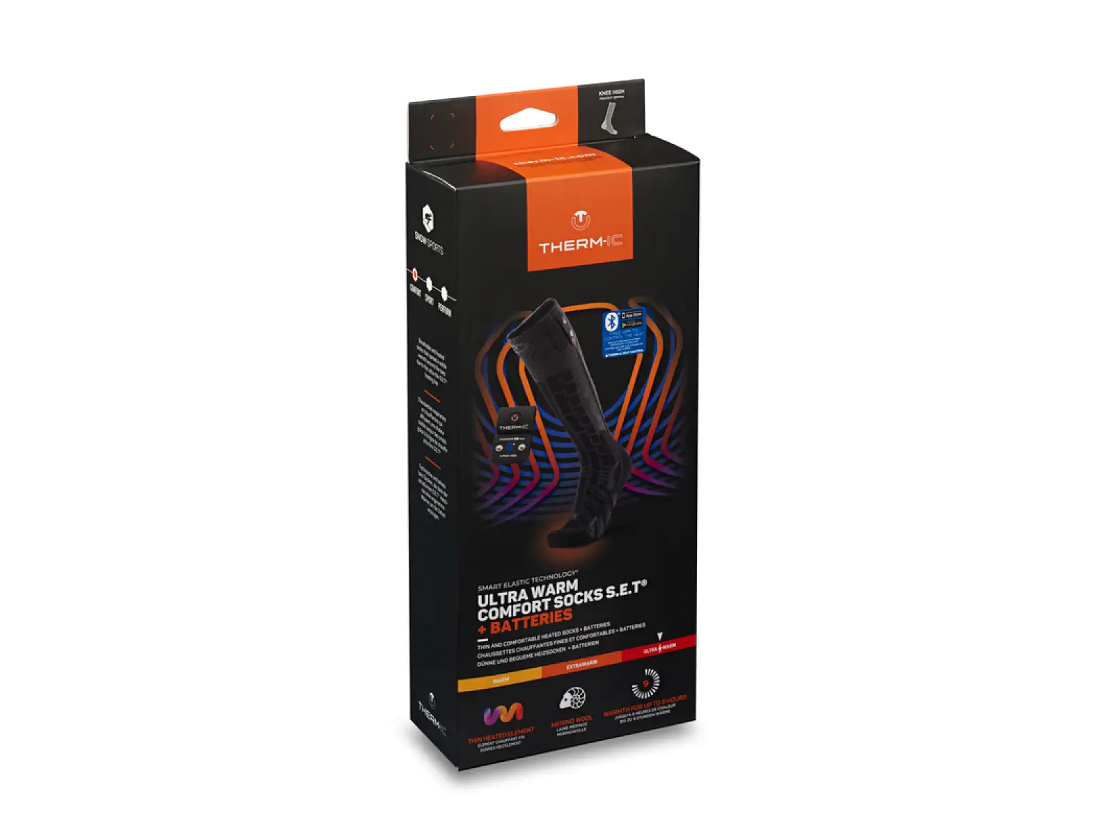 Thermic Ultra Warm Comfort Socks S.E.T. heated socks + S-Pack 1400B battery set