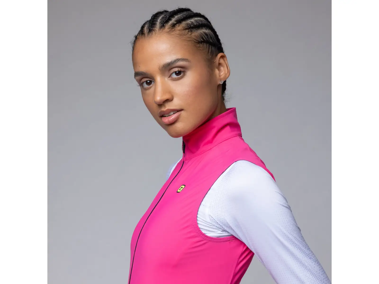 Alé Klimatik Guscio Racing 2.0 women's cycling vest Fuchsia
