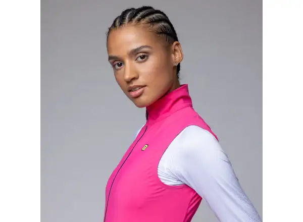 Alé Klimatik Guscio Racing 2.0 women's cycling vest Fuchsia