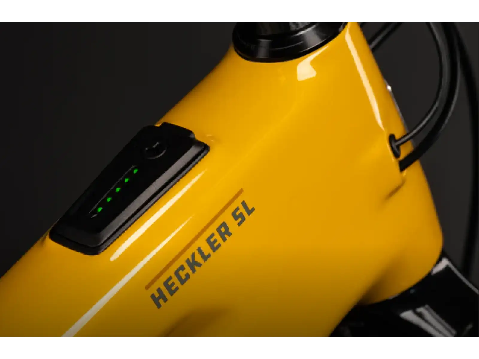 Santa Cruz Heckler SL 1 C 70 full-suspension e-bike Gloss Mustard Yellow