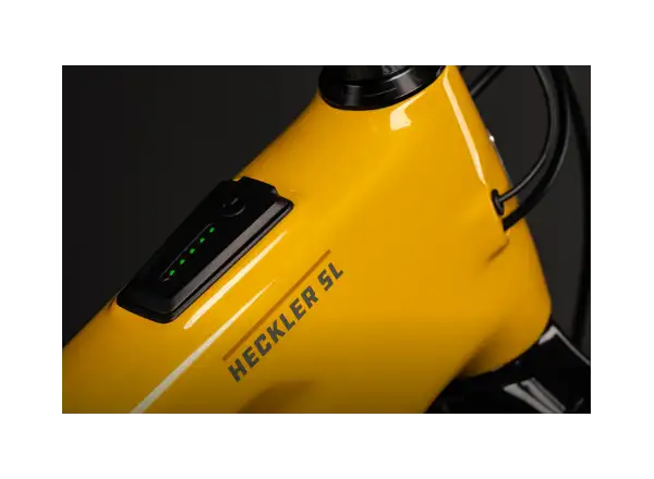 Santa Cruz Heckler SL 1 C 70 full-suspension e-bike Gloss Mustard Yellow
