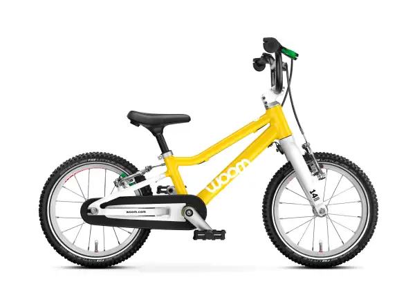 Woom GO 2 children's bike 14" Vibrant Yellow