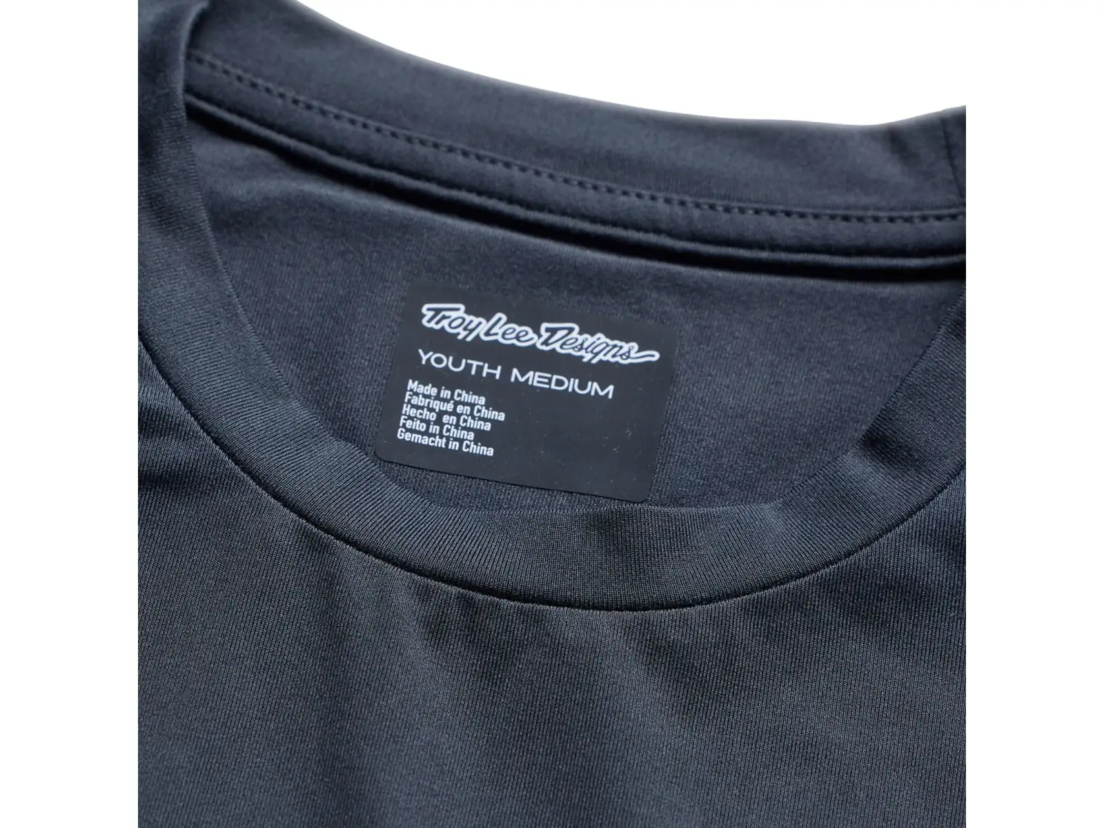 Troy Lee Designs Ruckus Ride kids jersey Pressed Carbon