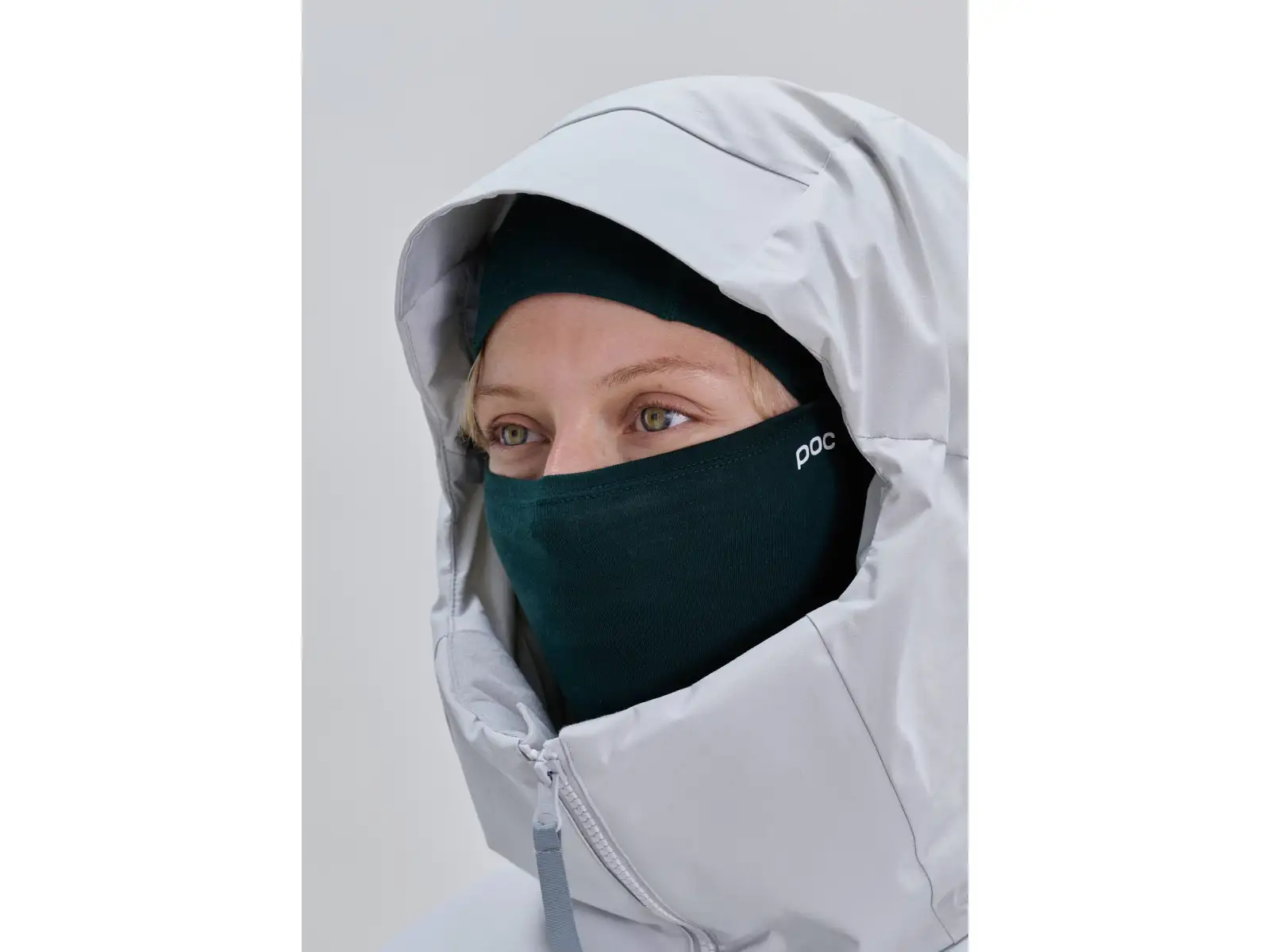 POC Layer Merino balaclava Pargasite Green