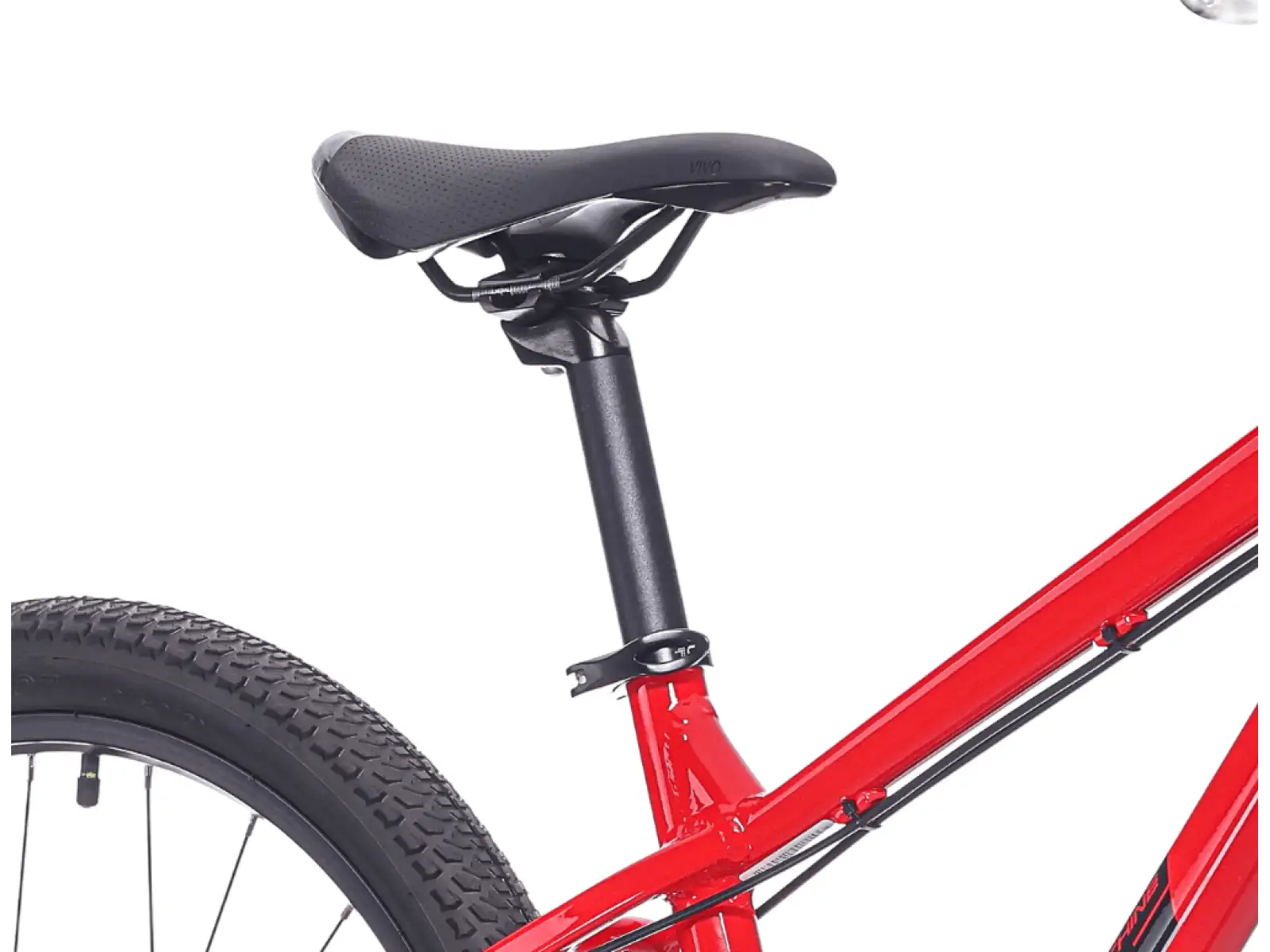 Rock Machine RIFF Tr 24 children's bike Gloss Fire Red