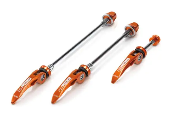 XLC QR-L05 Colour-Edition quick-release set orange