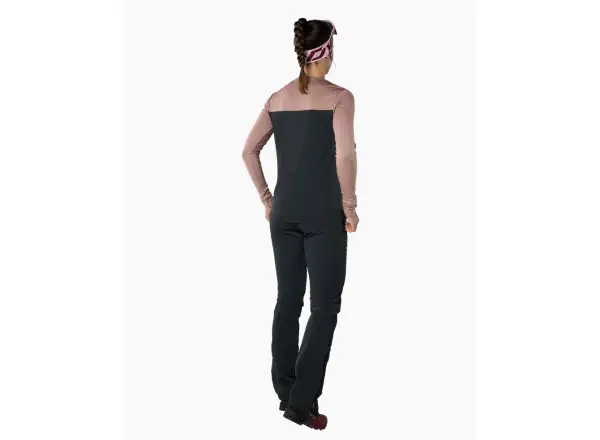 Dynafit Traverse S-Tech women's shirt long sleeve Blueberry/Mokarosa