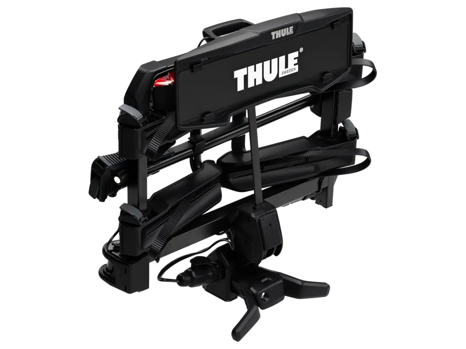 Thule OutPace rack on tow bar for 2 bikes