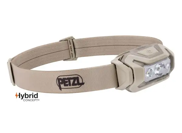 Petzl Aria 2 RGB headlamp desert