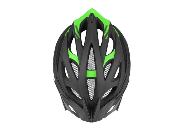 Etape Magnum cycling helmet black/green matte