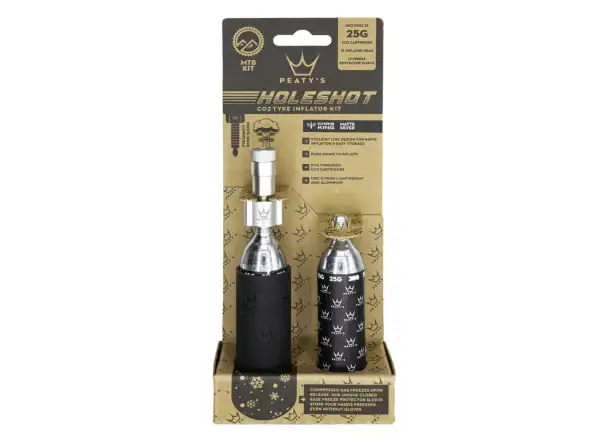 Peatys Holeshot CO2 kit 25 g Silver