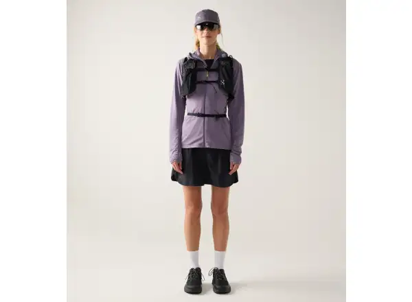Haglöfs L.I.M Mid Multi Hood women's hooded sweatshirt Purple Fog