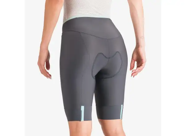 Castelli Prima 2 women's padded shorts Dark Gray/Pool Blue