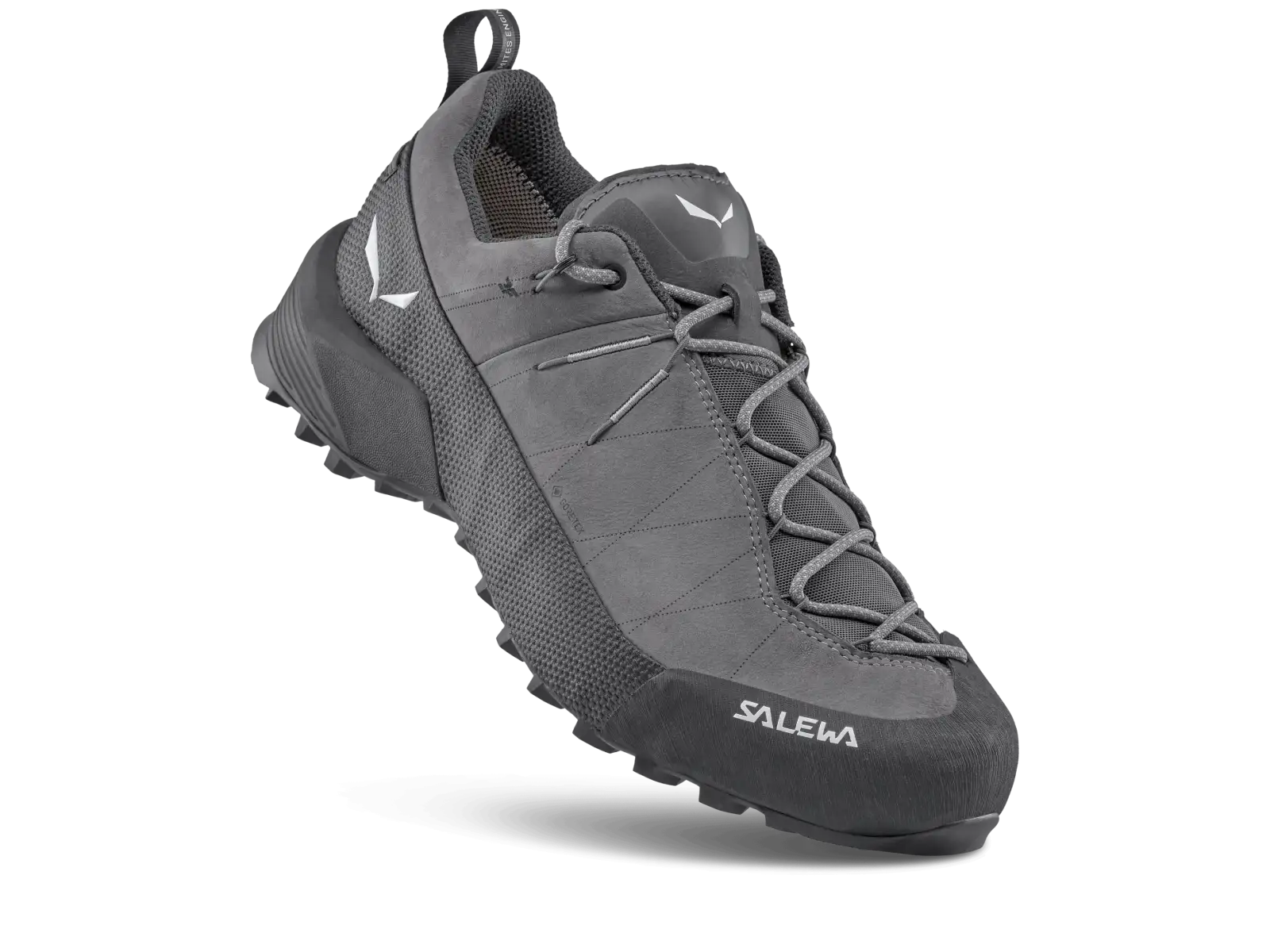 Salewa Wildfire Leather 2 GTX men's hiking shoes Quiet Shade/Black