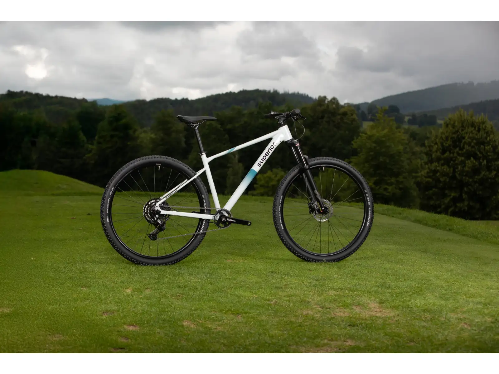 Superior XC 6.2 mountain bike Gloss Grey/Petrol