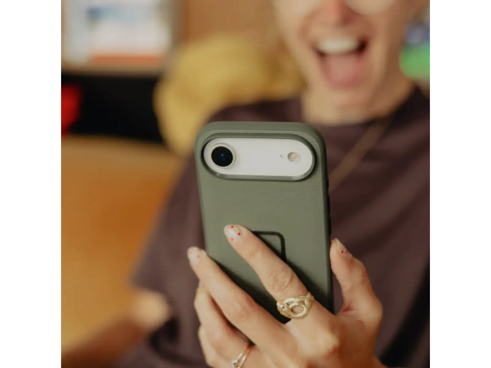 Peak Design Everyday Fabric Case iPhone 17 Air Sage