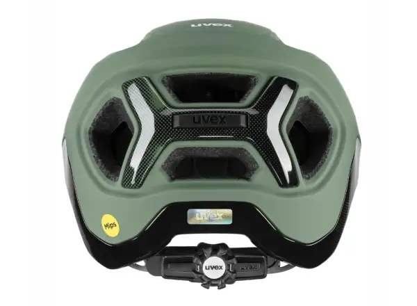Uvex React MIPS MTB helmet Moss Green/Black Matt