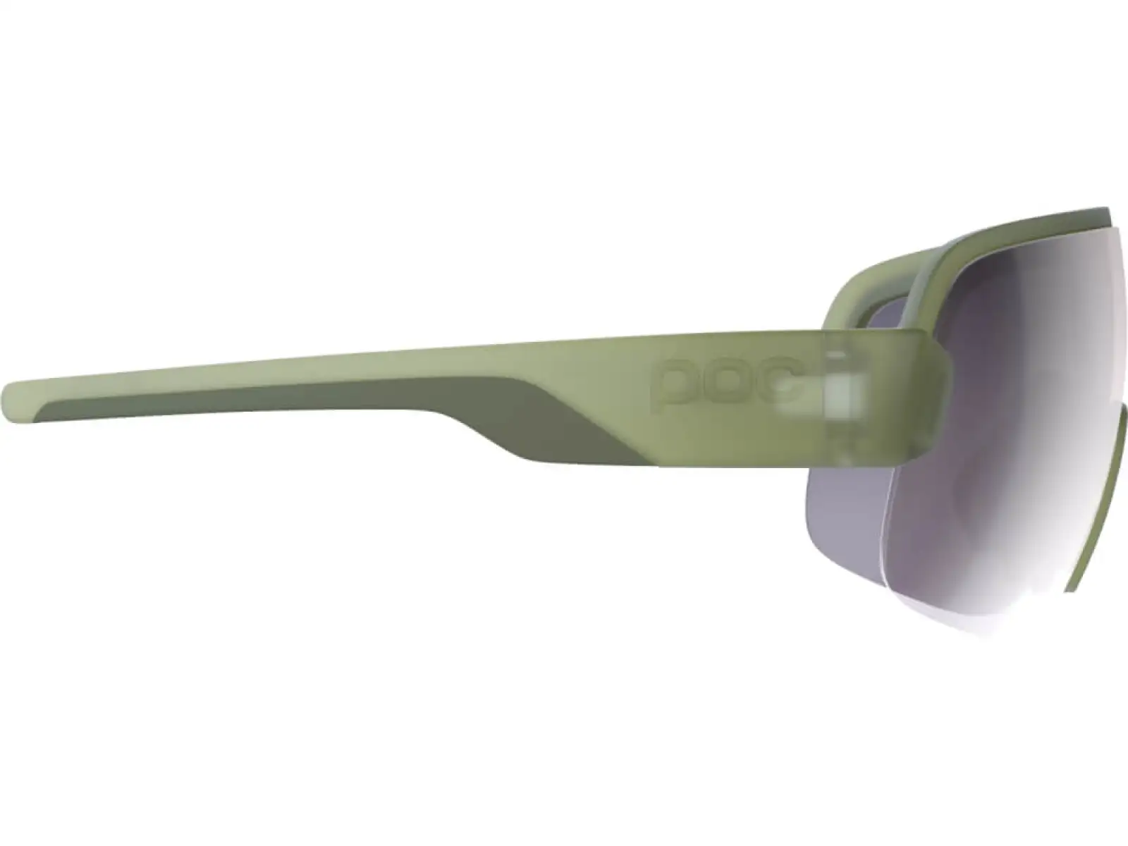 POC Aim cycling glasses Epidote Green Translucent