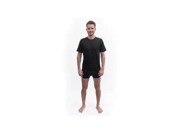 Sensor Merino Cordura men's shirt short sleeve black