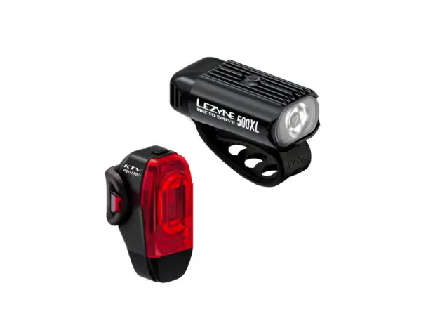 Lezyne Hecto Drive 500XL / KTV Drive Pro+ light set
