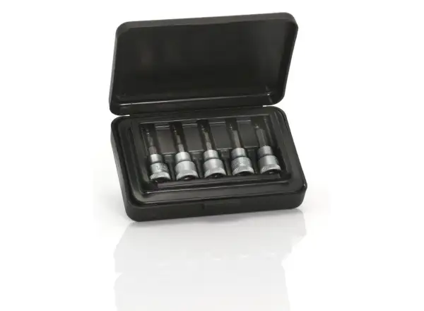 XLC TO-X02 bit set for torque wrench black/silver