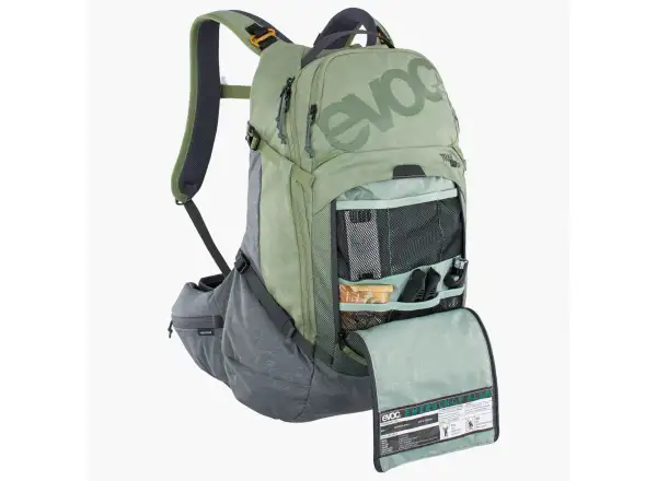 Evoc Trail Pro 26 backpack 26 l light olive/carbon grey