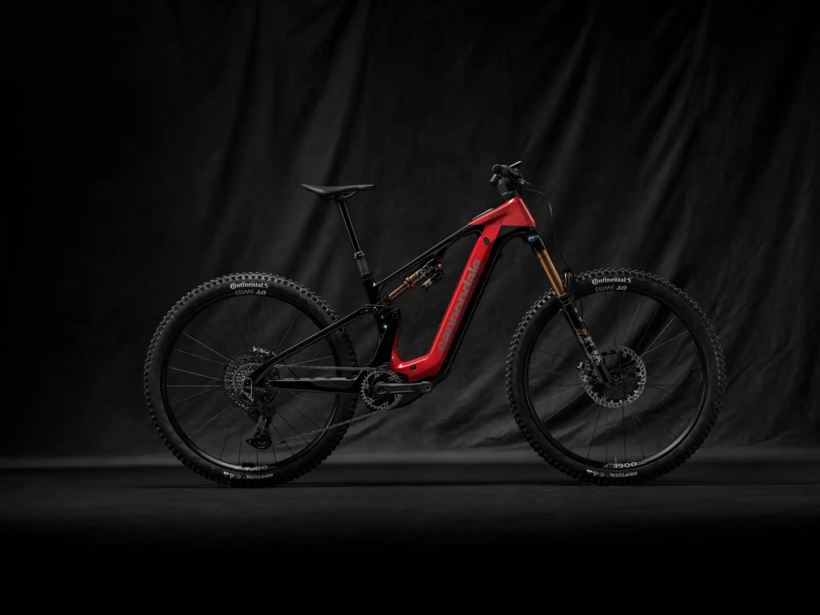 Cannondale Moterra Carbon 1 full-suspension e-bike Metallic Red