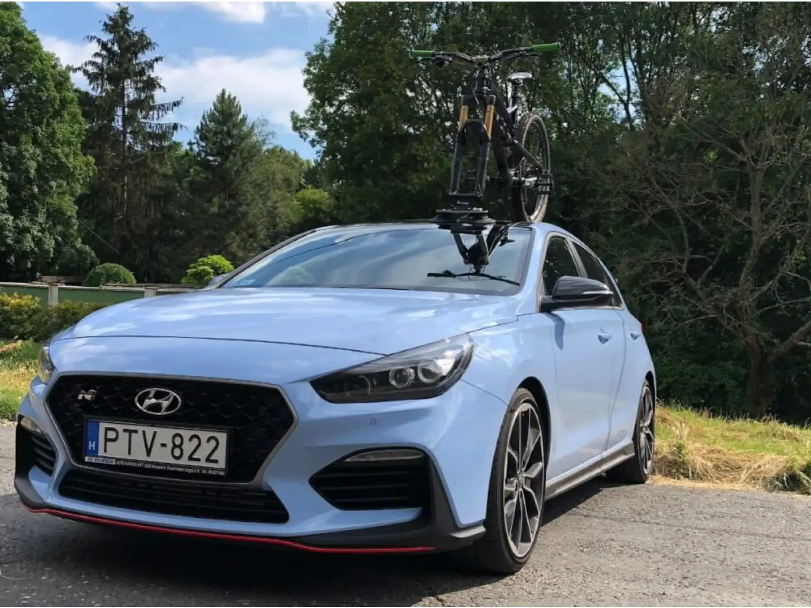 TreeFrog Pro 1 roof rack for fork